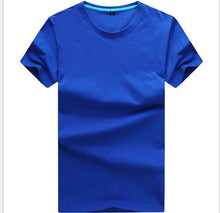 Load image into Gallery viewer, CVC T-shirt Pure Cotton T-shirt Men&#39;s Short Sleeves Big Size T-shirt Men&#39;s T-shirt +
