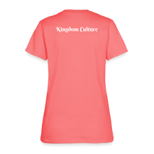 Load image into Gallery viewer, Queens Women T-shirt - coral
