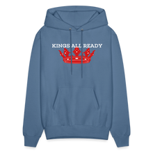 Load image into Gallery viewer, Kings Hanes Men&#39;s Hoodie Classic Hooded Sweater - denim blue
