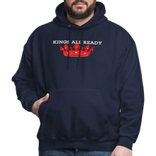 Load image into Gallery viewer, Kings Hanes Men&#39;s Hoodie Classic Hooded Sweater - navy
