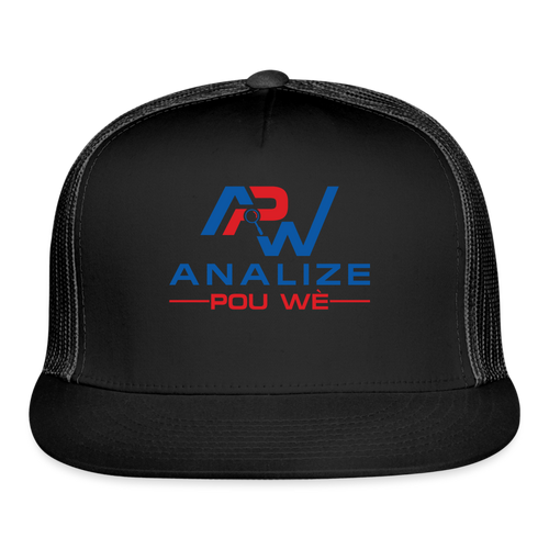 APW Trucker Cap - black/black