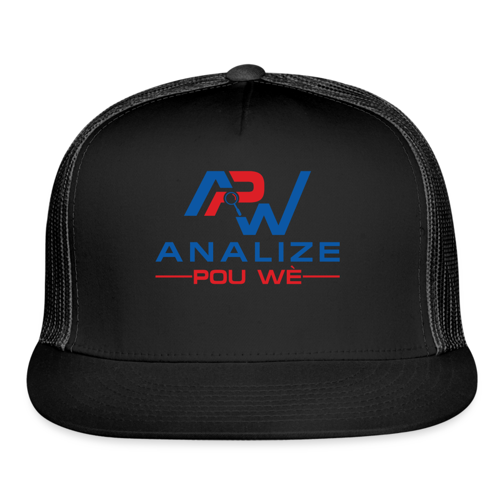 APW Trucker Cap - black/black