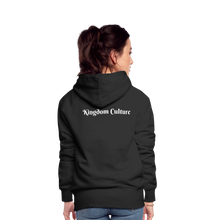 Load image into Gallery viewer, Queens Women's Premium Hoodie Classic Hooded Sweater - black
