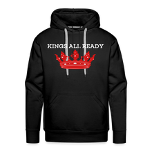 Load image into Gallery viewer, Kings Men's Premium Hoodie Classic Hooded Sweater - black
