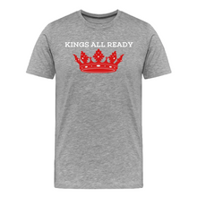 Load image into Gallery viewer, Kings Men Premium T-shirt - heather gray

