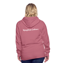 Load image into Gallery viewer, Queens Women's Premium Hoodie Classic Hooded Sweater - mauve
