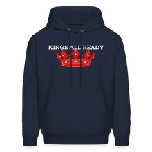 Load image into Gallery viewer, Kings Hanes Men&#39;s Hoodie Classic Hooded Sweater - navy

