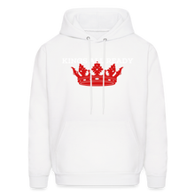 Load image into Gallery viewer, Kings Hanes Men&#39;s Hoodie Classic Hooded Sweater - white
