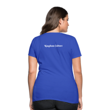 Load image into Gallery viewer, Queens Women T-shirt - royal blue
