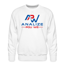 Load image into Gallery viewer, APW Men’s Premium Sweatshirt - white
