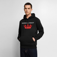 Load image into Gallery viewer, Kings Men's Premium Hoodie Classic Hooded Sweater - black
