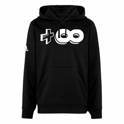 +8 Adidas Unisex Fleece Hoodie - black