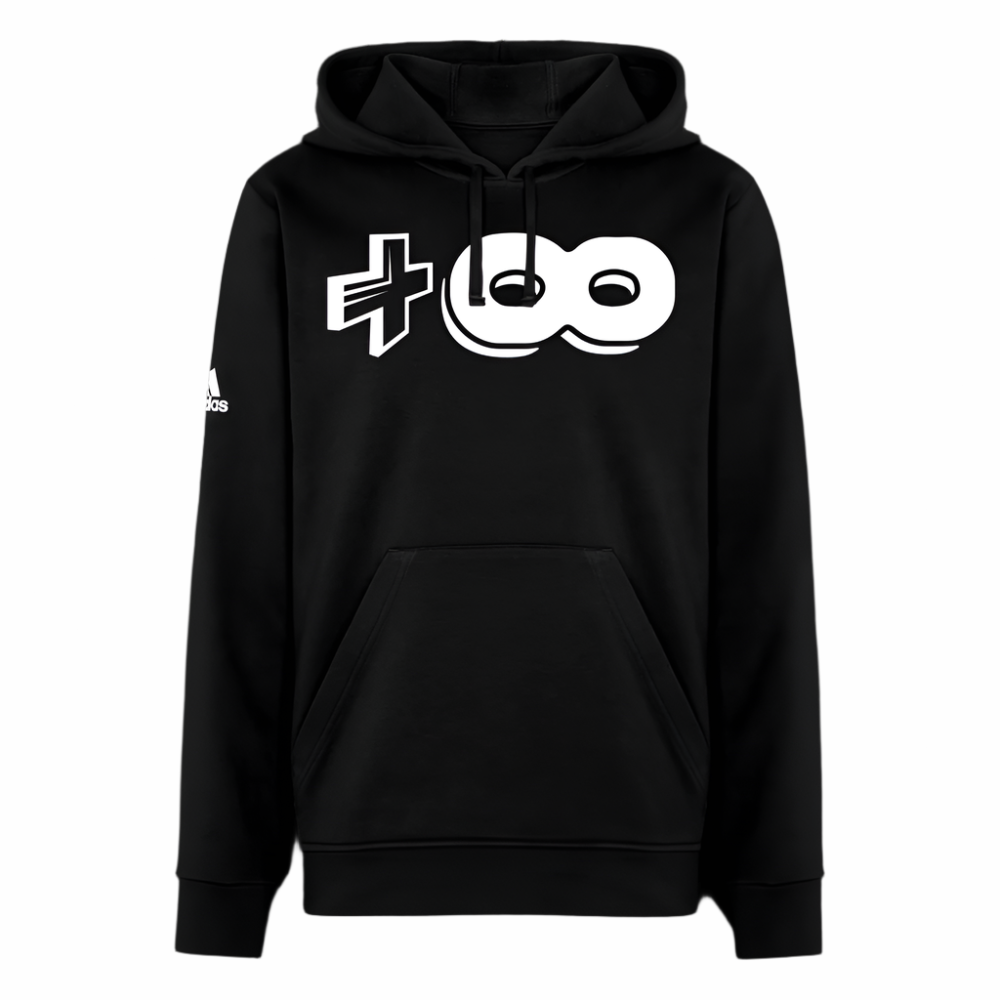+8 Adidas Unisex Fleece Hoodie - black