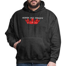 Load image into Gallery viewer, Kings Hanes Men&#39;s Hoodie Classic Hooded Sweater - charcoal grey
