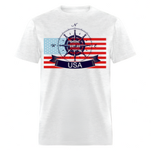 Load image into Gallery viewer, USA Unisex Classic T-Shirt - light heather gray
