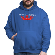 Load image into Gallery viewer, Kings Hanes Men&#39;s Hoodie Classic Hooded Sweater - royal blue

