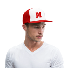 Load image into Gallery viewer, M Unisex Classic Cap - white/red
