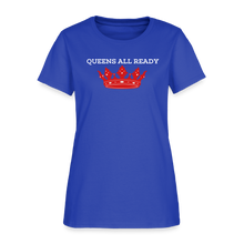 Load image into Gallery viewer, Queens Women T-shirt - royal blue

