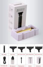 Load image into Gallery viewer, Retro T9 oil Head Electric Clipper Rechargeable Hair Clipper +

