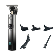Load image into Gallery viewer, Hair Clipper Household Electric Hair Clipper Oil Head Digital Display Washable +
