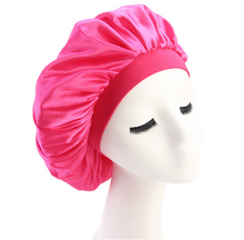 Load image into Gallery viewer, Durag &amp; Bonnet Sleeping  Set Women Hair Cap +

