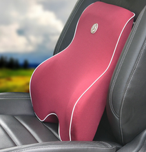 Load image into Gallery viewer, Car Cotton Lumbar Pillow Suit Back Pad Waist Slow Rebound Car Interior Seat +

