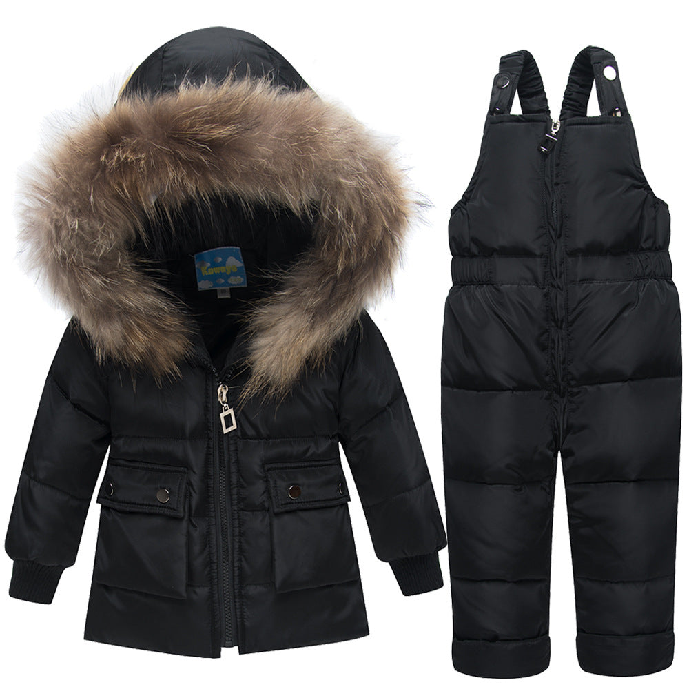 Children's Down Jacket Suit +