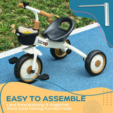 Load image into Gallery viewer, Tricycle for Kids Riding Toy Age 2-5 Toddler Bike Gift for Children +
