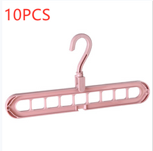 Load image into Gallery viewer, 9-hole Clothes Hanger Organizer Space Saving Hanger +
