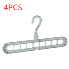 Load image into Gallery viewer, 9-hole Clothes Hanger Organizer Space Saving Hanger +
