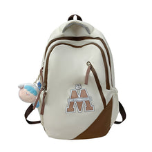 Load image into Gallery viewer, Women&#39;s Backpack Contrast Color Campus Large Capacity +
