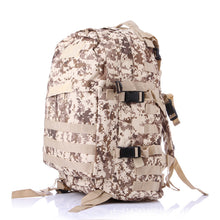 Load image into Gallery viewer, Camouflage Double Shoulder Multi Function Waterproof Bag Oxford Cloth Mountaineering 3D Outdoor Tactical Backpack +

