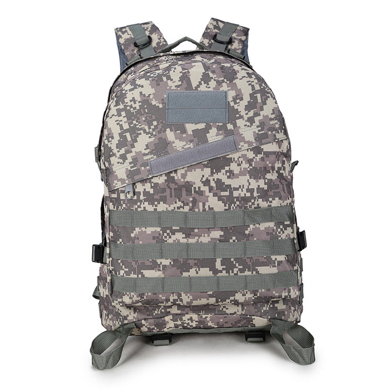 Camouflage Double Shoulder Multi Function Waterproof Bag Oxford Cloth Mountaineering 3D Outdoor Tactical Backpack +
