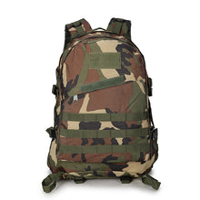 Load image into Gallery viewer, Camouflage Double Shoulder Multi Function Waterproof Bag Oxford Cloth Mountaineering 3D Outdoor Tactical Backpack +
