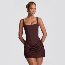 Load image into Gallery viewer, Summer Corset Dress Graceful Sleeveless Short Dresses For Party Wedding Evenning Clothing +
