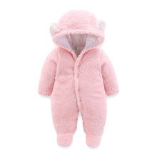 Load image into Gallery viewer, Winter Baby Jumpsuit Newborn Warm Thick Baby Romper +
