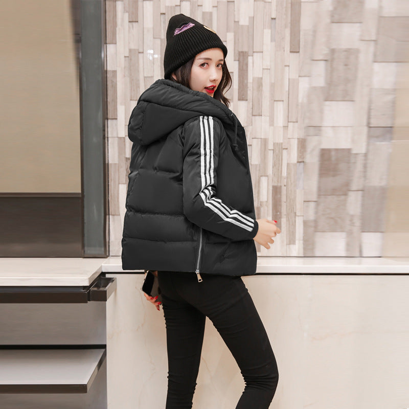 Winter Women Short Down Cotton Jacket Women's Coat +