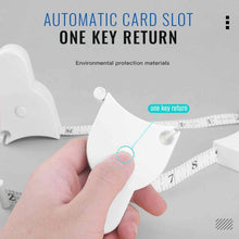 Load image into Gallery viewer, Body Y-shaped Leather Measurement Automatic Measuring Tape +
