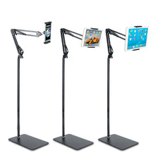 Load image into Gallery viewer, Lazy Mobile Phone Holder 360 Degree Rotating Folding Floor Stand +
