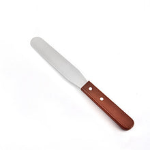 Load image into Gallery viewer, High Temperature Cake Spatula Stainless Teel Scraper Cream Baking Tool +
