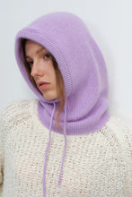 Load image into Gallery viewer, Drawstring Solid Color Thermal Knit Hat Winter Veil +
