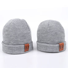 Load image into Gallery viewer, Baby knitted hat Adult and Infant Unisex Winter Hat +
