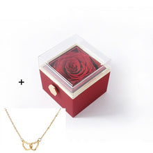 Load image into Gallery viewer, Acrylic Ring Box Valentine's Day Proposal Confession Women's Jewelry Box +

