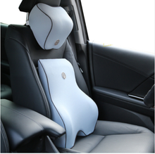 Load image into Gallery viewer, Car Cotton Lumbar Pillow Suit Back Pad Waist Slow Rebound Car Interior Seat +
