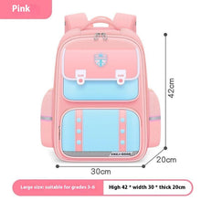 Load image into Gallery viewer, British Style Children&#39;s Schoolbag Primary School Backpack +
