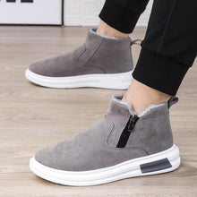Load image into Gallery viewer, Fashion Snow Boots For Men and Women Winter Warm Flat Cotton Plush Shoes With Side Zipper Casual Daily Fleece Ankle Boot +
