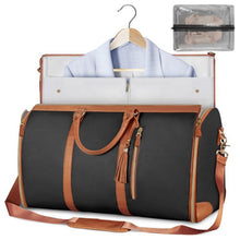 Load image into Gallery viewer, Large Capacity Travel Duffle Bag Women&#39;s Handbag Folding Suit Bag Waterproof Clothes Totes Garment Bag +
