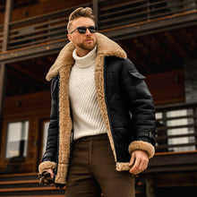 Load image into Gallery viewer, Winter Jacket Mens Military Fleece Warm Jackets Male Fur Collar Coats Army Tactical Jacket +

