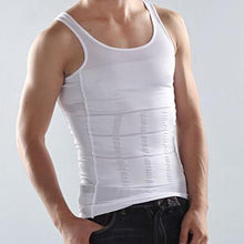 Load image into Gallery viewer, Men's Undershirt Body Tummy Shaper Vest +
