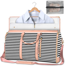 Load image into Gallery viewer, Large Capacity Travel Duffle Bag Women&#39;s Handbag Folding Suit Bag Waterproof Clothes Totes Garment Bag +
